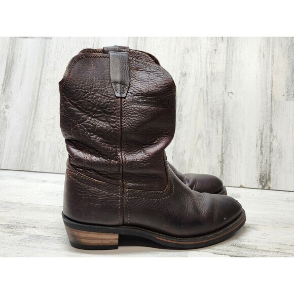 Adtec Cowboy Boots Men 8 Reddish Ranch Wellington-1552 Goodyear Oil Resistant main image 11